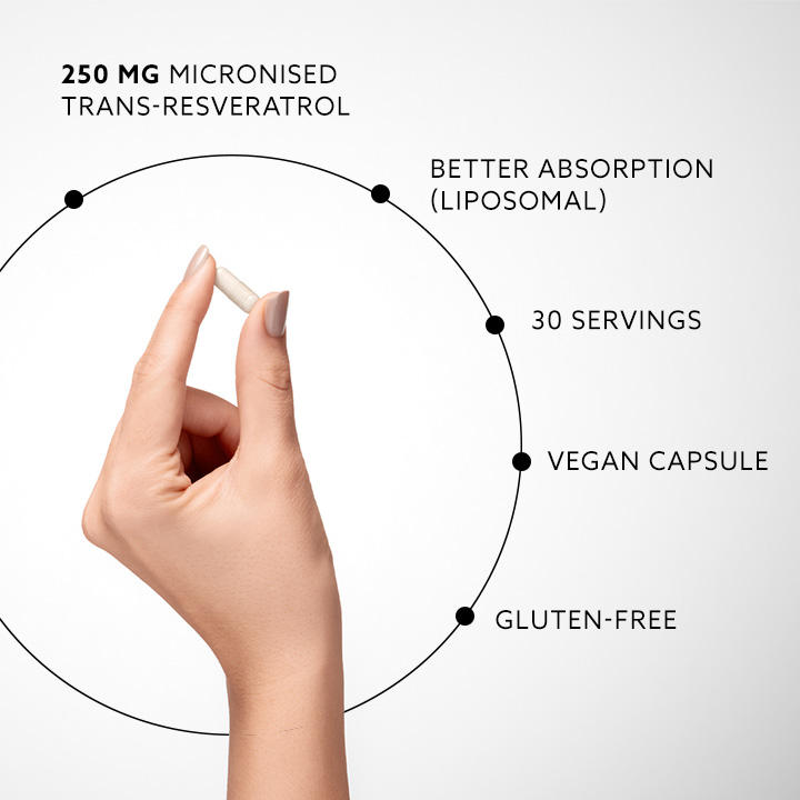 Liposomální Resveratrol v kapslích - Purovitalis